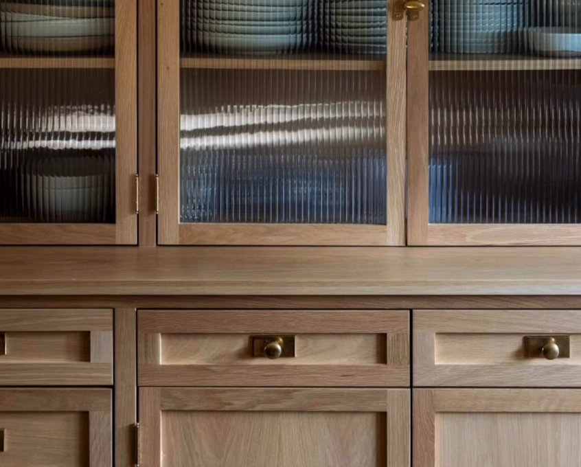 Oak cabinet